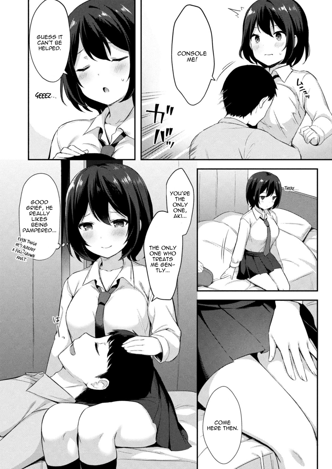 Hentai Manga Comic-Little Sister Temptation #6 I Can't Say No to Him Because He's My Brother!-Read-2